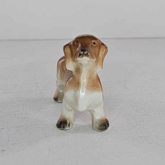 Vintage Bone China Japan Dachshund Standing Dog Figurine - Picture 3 of 9